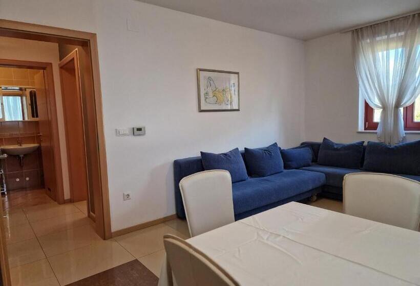 آپارتمان 1 خوابه با چشمانداز, Aparthotel Gaja