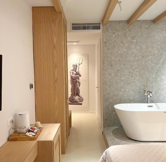 חדר דלוקס עם מרפסת נוף לים, Dimitri