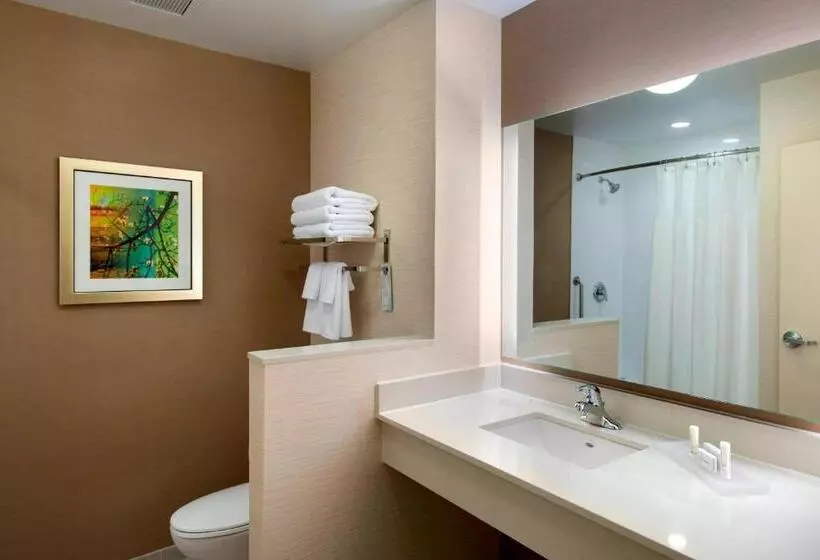 身障者適用スタンダードルーム, Fairfield Inn & Suites By Marriott Syracuse Carrier Circle