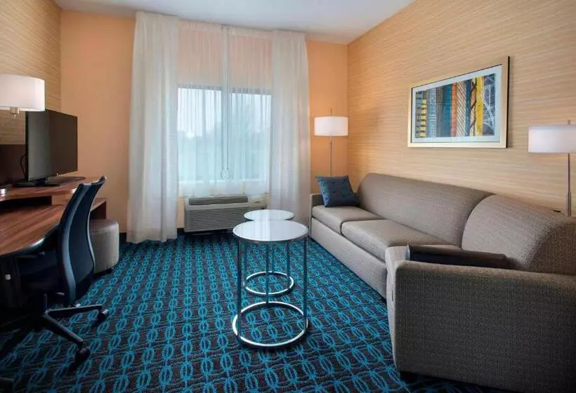 身障者適用スイートルーム, Fairfield Inn & Suites By Marriott Syracuse Carrier Circle