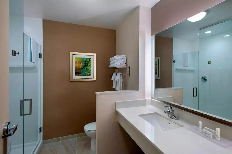 キングサイズベッドのスイートルーム, Fairfield Inn & Suites By Marriott Syracuse Carrier Circle