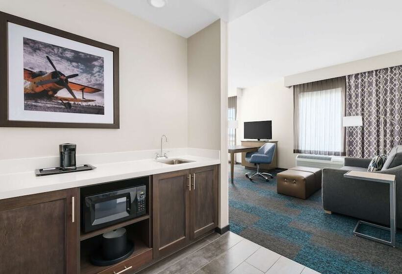 스탠다드 스튜디오 더블 침대, Hampton Inn & Suites Lax El Segundo