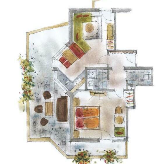 Апартаменты 1 Спальня, Sportapart Garni Mallaun