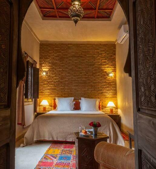 اتاق استاندارد با تخت بزرگ, Les Sources Berbères Riad & Spa