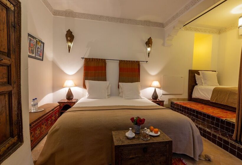 اتاق کلاسیک سه تخته, Les Sources Berbères Riad & Spa