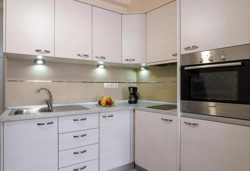 침실 1개 바다 전망 아파트, Rouchotas Apartments