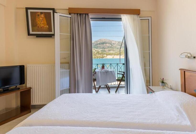 침실 1개 바다 전망 아파트, Rouchotas Apartments