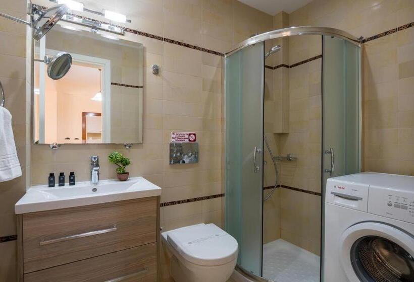 침실 1개 가든 전망 아파트, Rouchotas Apartments