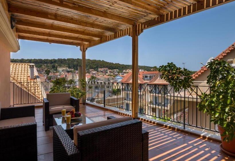 침실 1개 테라스 아파트, Rouchotas Apartments