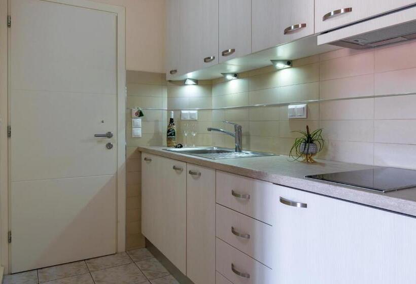 침실 1개 발코니 아파트, Rouchotas Apartments