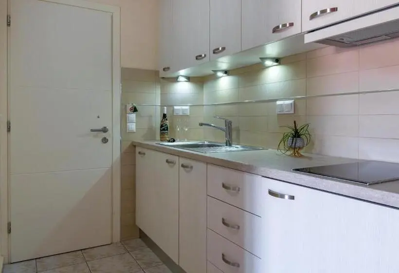 آپارتمان 1 خوابه با بالکن, Rouchotas Apartments