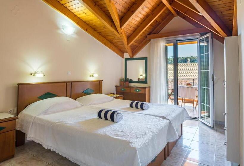 침실 1개 발코니 아파트, Rouchotas Apartments