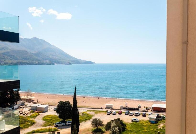 اتاق استاندارد با بالکن و چشمانداز دریا, Porta Volta Residence