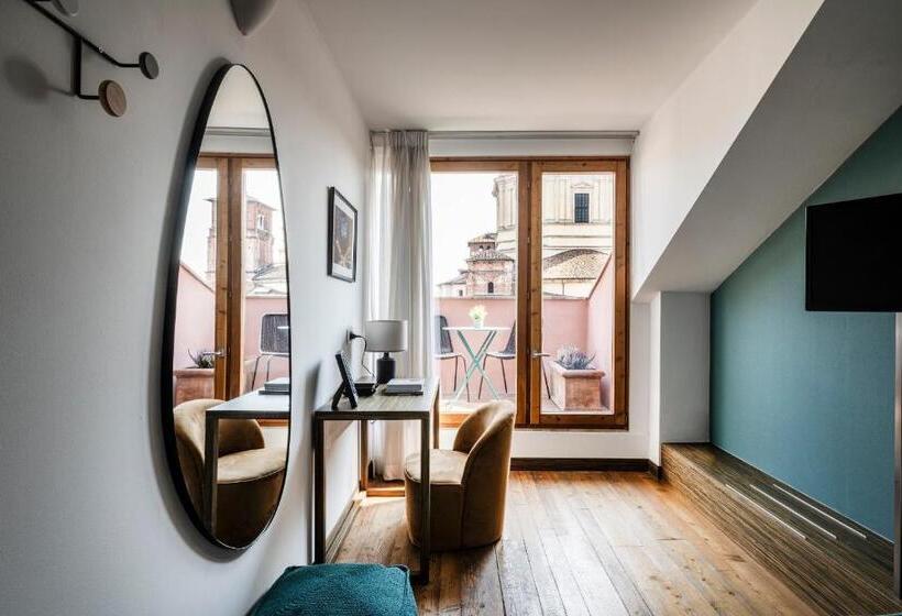 اتاق استاندارد یک تخته با بالکن, Easylife Suite In Colonne San Lorenzo Milano
