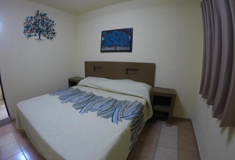 اتاق استاندارد با تخت بزرگ, Hospedaje La Mexicana