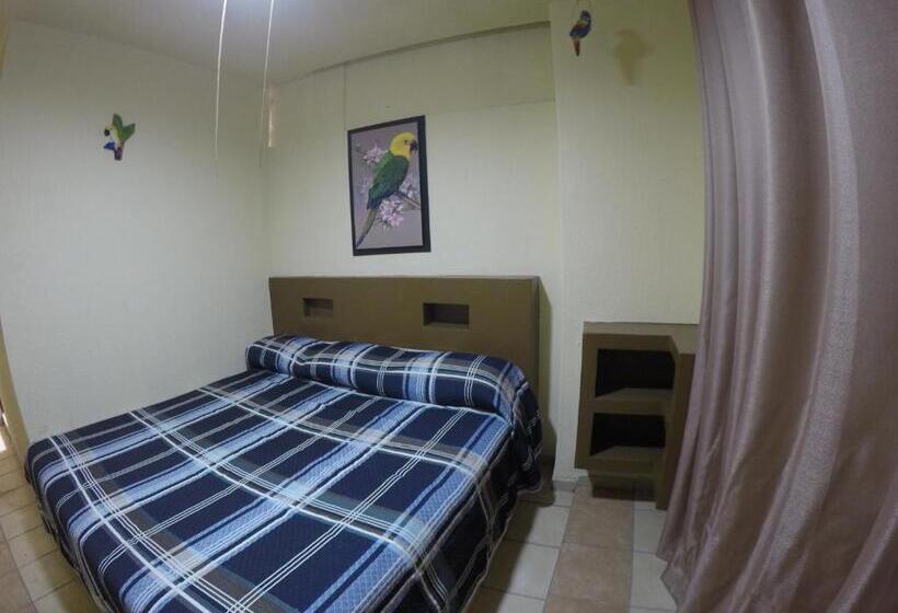 اتاق استاندارد با بالکن, Hospedaje La Mexicana
