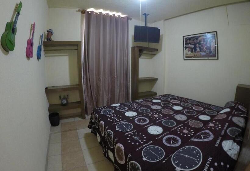 اتاق استاندارد با بالکن, Hospedaje La Mexicana