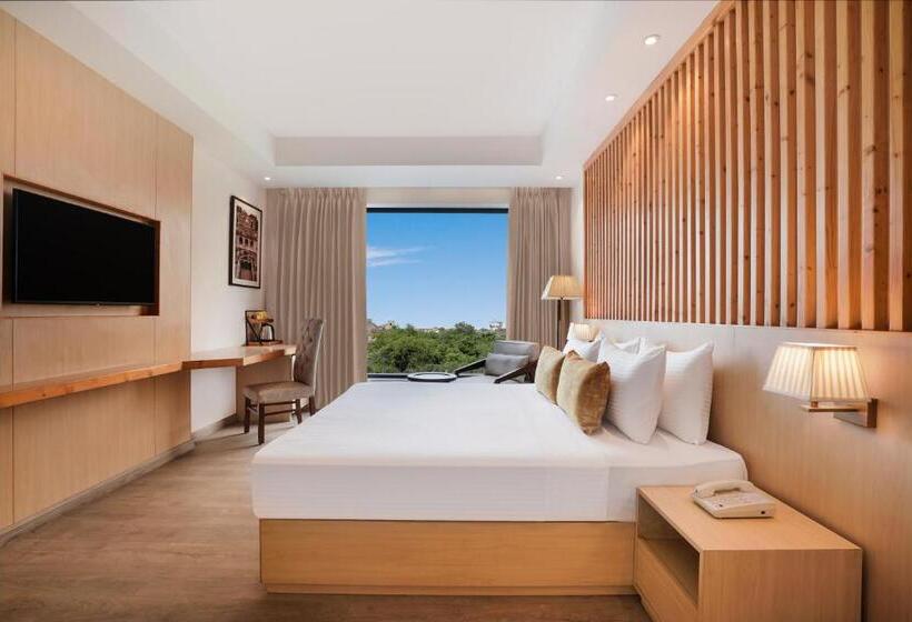 キングサイズベッドのデラックスルーム, Lemon Tree Hotel, Haridwar