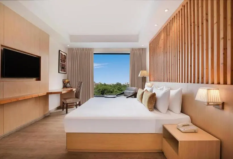 Deluxe-huone King-vuode, Lemon Tree Hotel, Haridwar