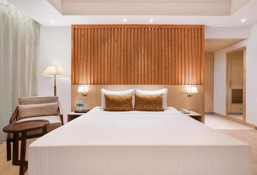 キングサイズベッドのデラックスルーム, Lemon Tree Hotel, Haridwar