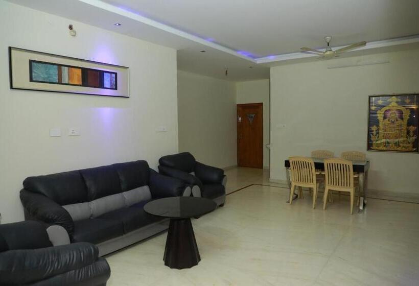 اتاق اکونومی, Hill View Paradise   2bhk S & Rooms   A Golden Group Of Premium Home Stays   Tirupati