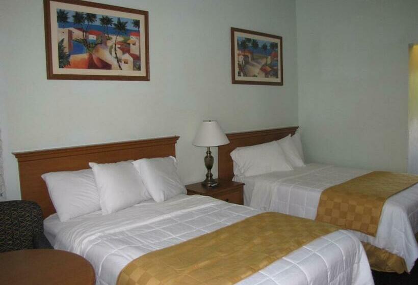 غرفه قياسيه سريرين مزدوجين, A1 Budget Motel