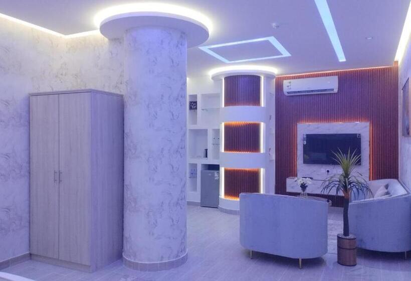 اتاق استاندارد با تخت بزرگ, العلي للشقق المخدومة Alali