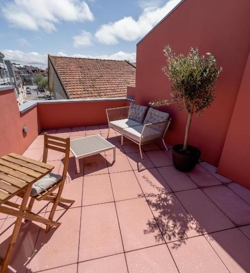 غرفة قياسية مزوَّدة بتراس, A Mar By Alojamento Ideal