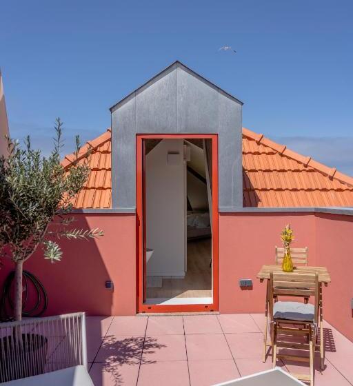 غرفة قياسية مزوَّدة بتراس, A Mar By Alojamento Ideal