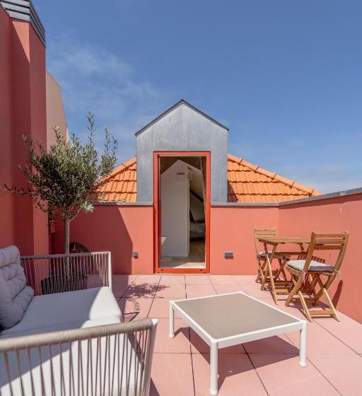 غرفة قياسية مزوَّدة بتراس, A Mar By Alojamento Ideal