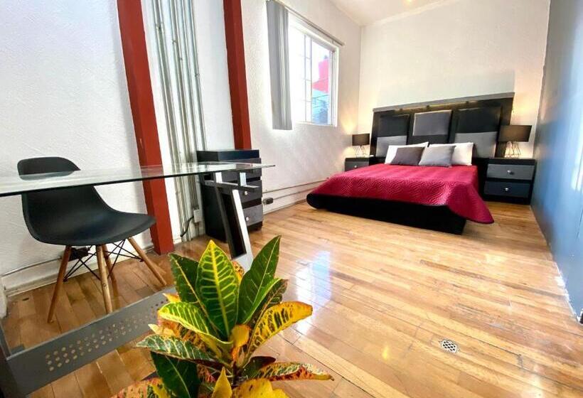 اتاق استاندارد با سرویس بهداشتی مشترک, Roomies Hostel Reforma El ángel