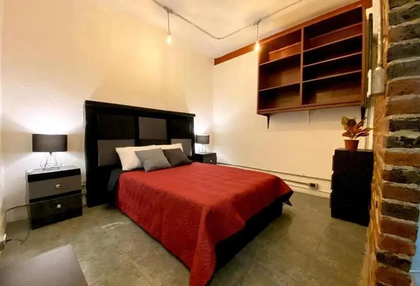 バス共有のスタンダードルーム, Rms Hostal   Reforma