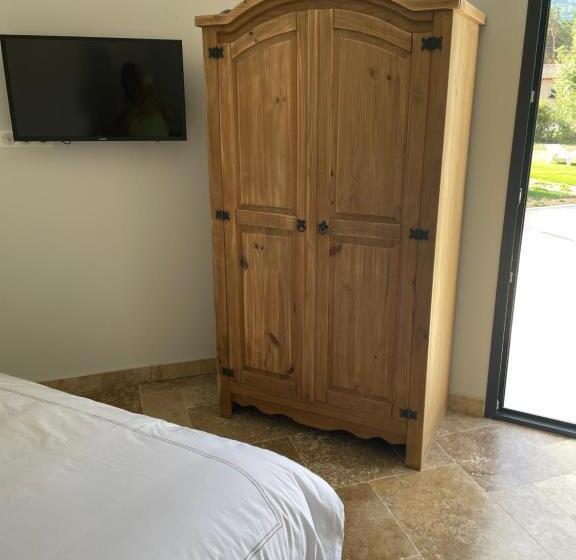 Номер Стандарт Вид на Бассейн, Chambre D Hôtes La Mandala
