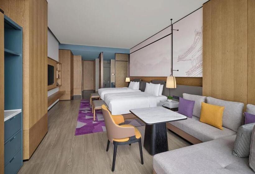 חדר דלוקס נוף לעיר, Jw Marriott Hotel Xi An Southwest