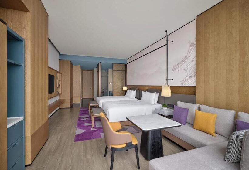 חדר דלוקס נוף לעיר, Jw Marriott Hotel Xi An Southwest