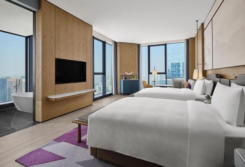 סטודיו סטנדרט נוף לעיר, Jw Marriott Hotel Xi An Southwest