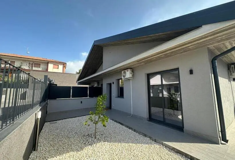 ガーデンビューの1ベッドルームビラ, Amour Içi Villa Intera Nicolosi