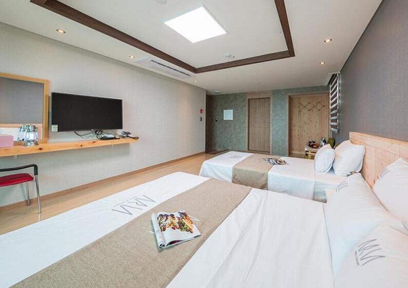 オーシャンビューファミリールーム, Aria Pension & Resort