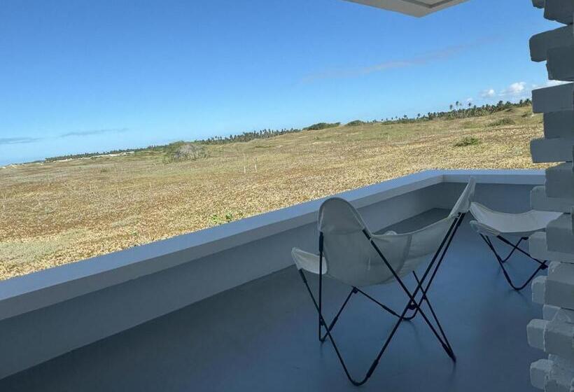 豪华海景房带阳台, Pousada Mestizo