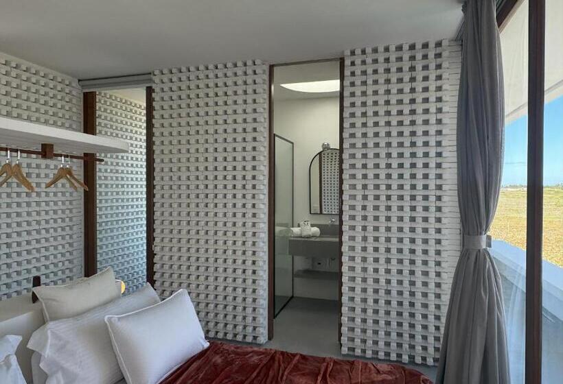 豪华海景房带阳台, Pousada Mestizo