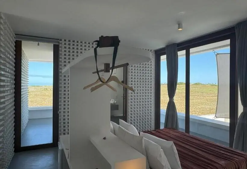 Deluxe-huone Merinäkymä Parveke, Pousada Mestizo