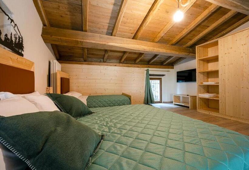 Четырехместный Номер Стандарт, Borgo Dei Sassi Di Roccamalatina   Room And Breakfast