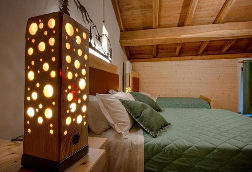 Четырехместный Номер Стандарт, Borgo Dei Sassi Di Roccamalatina   Room And Breakfast