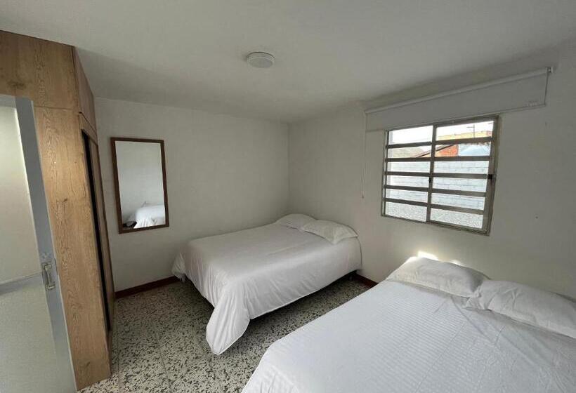 스탠다드 룸 더블 침대 2개, Casa Blanca Hostal
