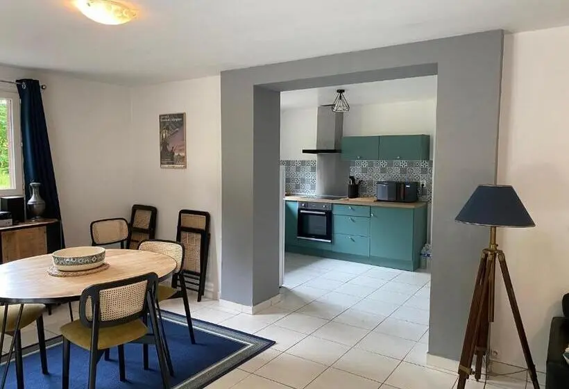 ２ベッドルームアパートメント, Maison Dans Parc Privé, Sports Et Loisirs Proche Golf Du Coudray Montceaux