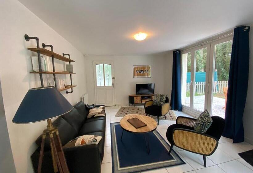 Апартаменты 2 Спальни, Maison Dans Parc Privé, Sports Et Loisirs Proche Golf Du Coudray Montceaux