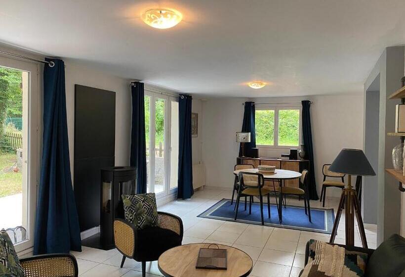 ２ベッドルームアパートメント, Maison Dans Parc Privé, Sports Et Loisirs Proche Golf Du Coudray Montceaux