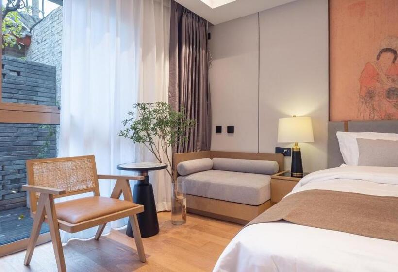 标准间内部标间, Xinxiang Yayuan Beijing Sihe Courtyard With Sky Garden Terrace Near Tiananmen Square Forbidden City