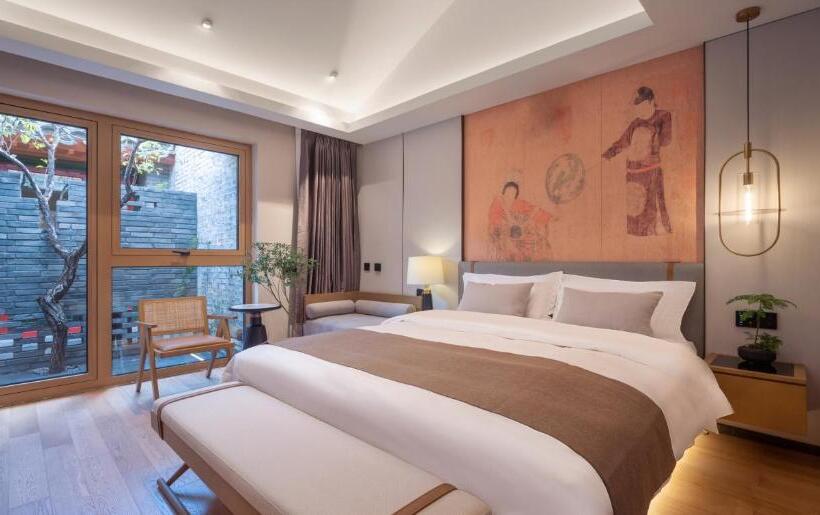 标准间内部标间, Xinxiang Yayuan Beijing Sihe Courtyard With Sky Garden Terrace Near Tiananmen Square Forbidden City