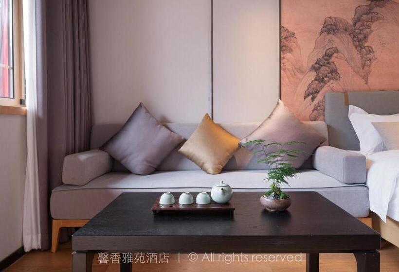 家庭房间共用浴室, Xinxiang Yayuan Beijing Sihe Courtyard With Sky Garden Terrace Near Tiananmen Square Forbidden City